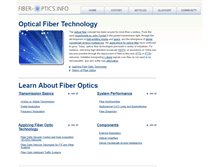 Tablet Screenshot of fiber-optics.info